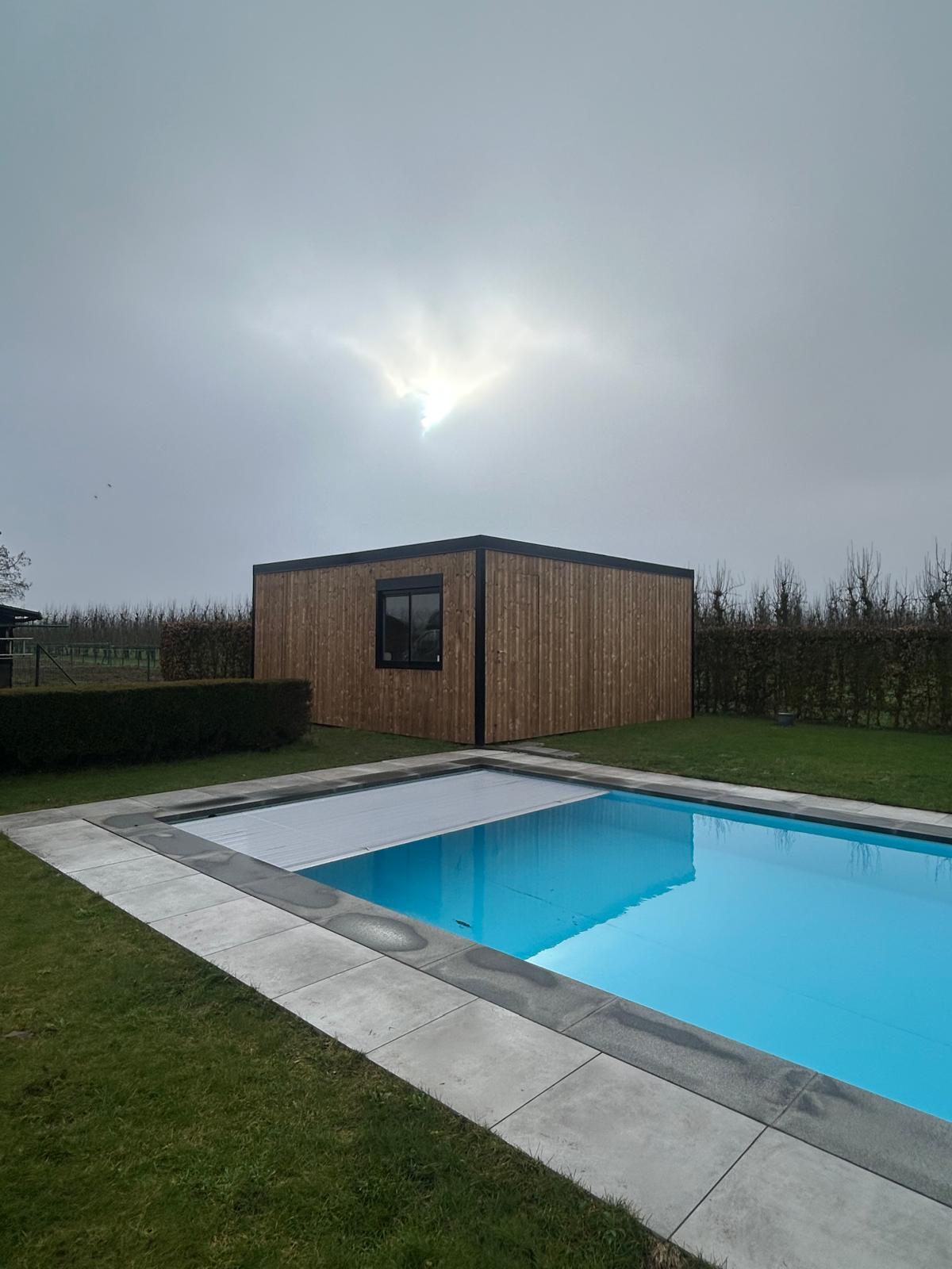 Poolhouse tuinkamer