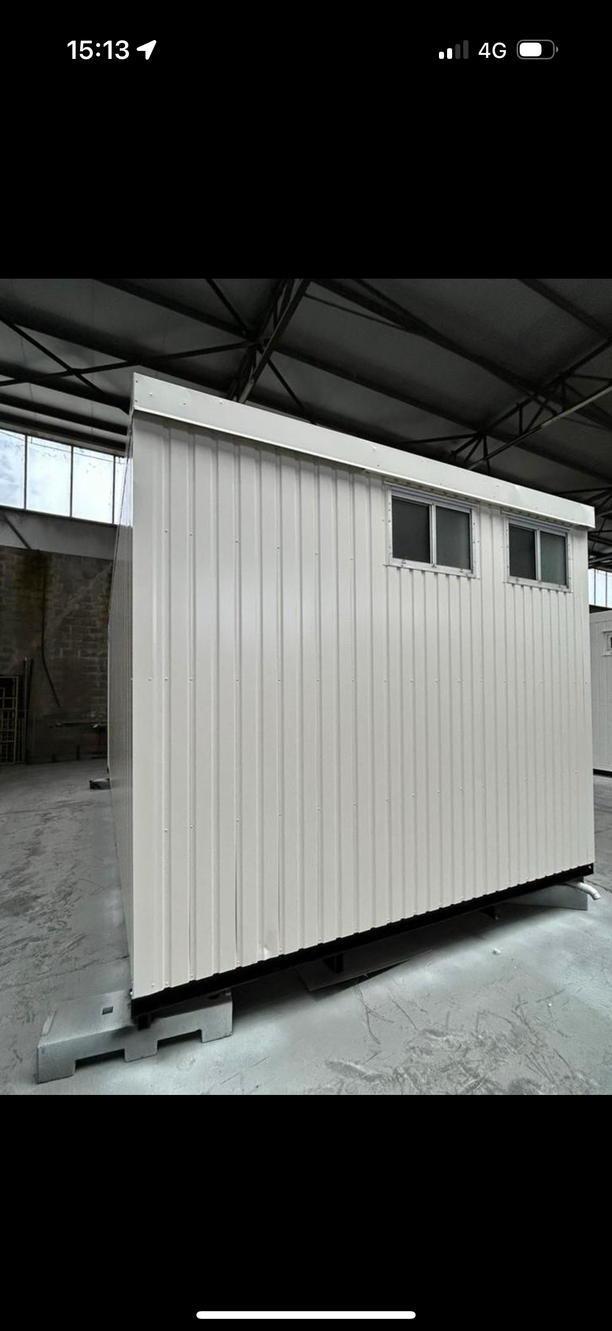 Sanitair container / keet