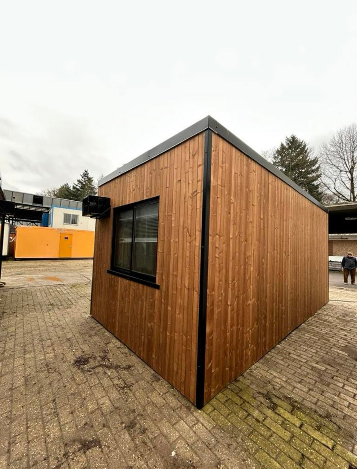Bureel container poolhouse unit opslag
